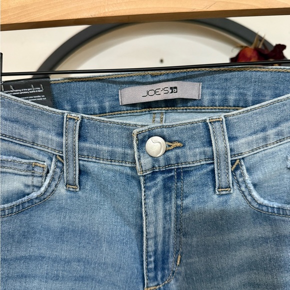 Joe's Jeans Blue Straight Leg cropped Classic Denim size 25 - Picture 2 of 9